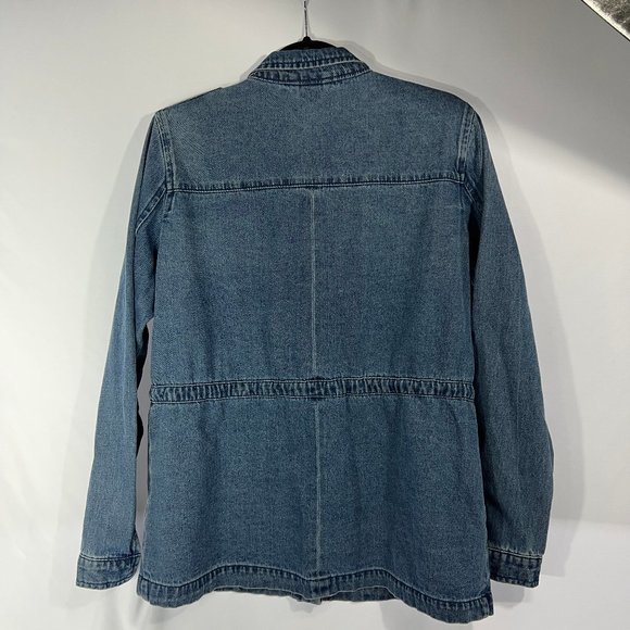 Vero Moda Denim Jacket, Size Large - Picture 2 of 6